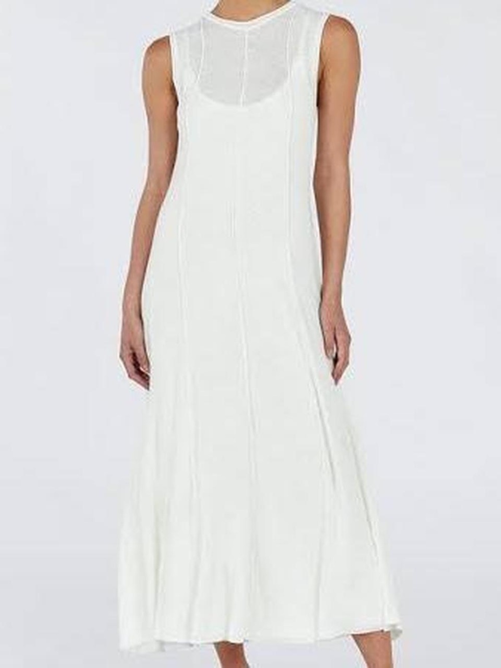 DISSH White Sleeveless Maxi Dress